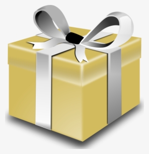 Gold Present Clipart Png
