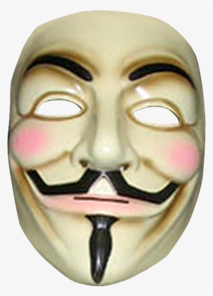 Anonymous Mask Png Clipart - V For Vendetta Mask Transparent