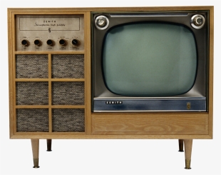 Free Png Old Tv Png Images Transparent - La Televicion En La Antiguedad
