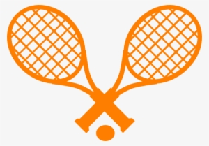 Tennis Racket Clip - Badminton Clipart Png Racket