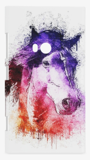 Watercolor Horse Hard Case For Nokia Lumia - Watercolor Horse Pillow Case