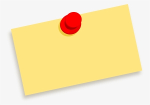 This Free Icons Png Design Of Thumbtack Note Blank