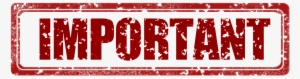 Important Stamp Imprint Exclamation Point - Important Message Png