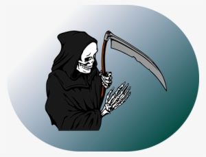 Reaper Grim Death Scythe Dead Horror Fear - Morte Falce Png