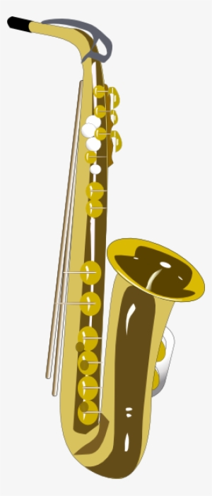 Saxophone Clip Art At Clker Com Online - แซ ก โซ โฟน Png