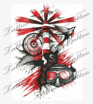 Marketplace Tattoo Polka Trash - Tattoo