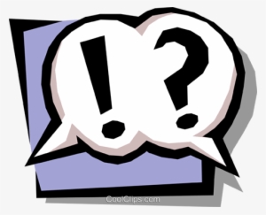 Question Mark And Exclamation Mark Royalty Free Vector - Question Mark Clipart