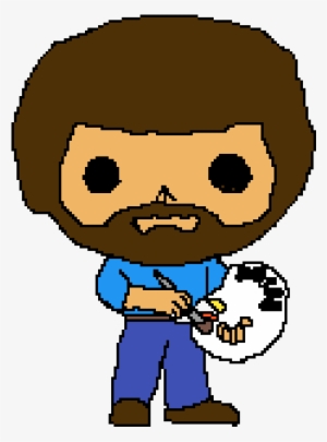 Bob Ross - Cartoon