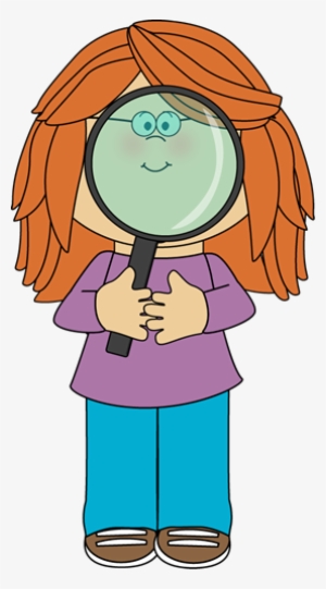 Sunbeam Clipart For Kid Png - Magnifying Glass Looking Clipart
