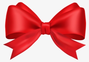 Bow Png Hd - Red Bow Transparent Background