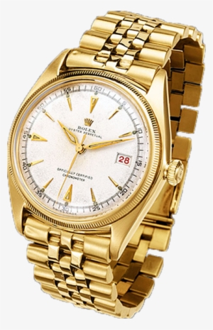 Share This Image - Gold Rolex Watch Png