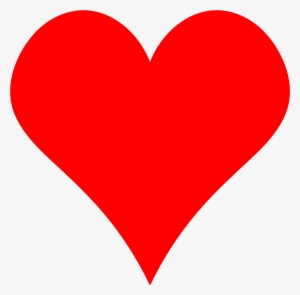 This Free Icons Png Design Of Plain Red Heart Shape
