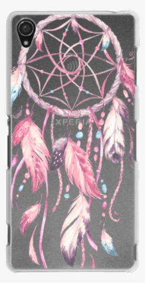Watercolor Pink Dreamcatcher Feather Dream Catcher
