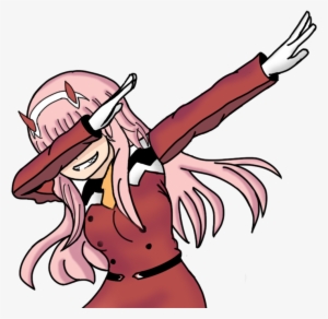460kib, 1000x1000, 02 Dab - Darling In The Franxx Meme