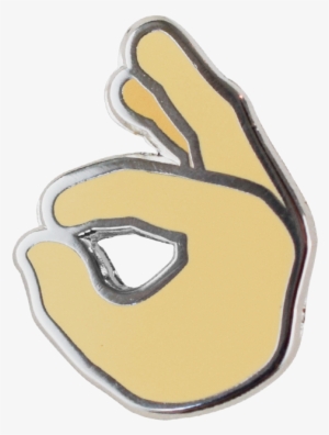 Okay Emoji Pin - Emoji Nickel