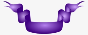 Clip Arts Related To - Purple Ribbon Vector Png