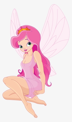 Png Royalty Free Library Cartoon Illustration Pink - Fairy Png