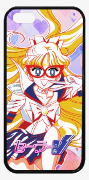 Sailor V Watercolor Rubber Case For Iphone Se - Mobile Phone Case