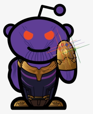 1,445 Views - Reddit Snoo Thanos