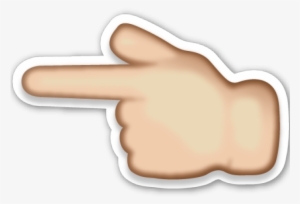Emoji Hand Pointing Left