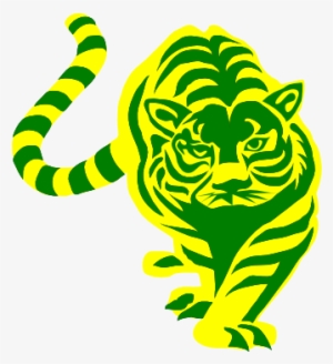 How To Set Use Green And Yellow Tiger Clipart