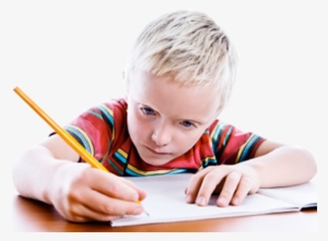 Kids Writing Png - Handwriting Child