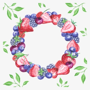 Fresh Style Fruit Weaving Ring Png Transparent - Fruit