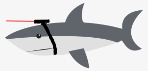 Lasers, Laser Weapon, Laser Shark, Austin Powers, Dr - Cartoon Shark Transparent