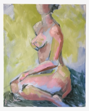 Impressionistic Drawing Person Clip Library Library - Painting