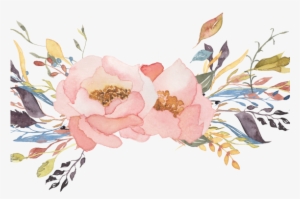 Flower Clipart Watercolor - Watercolor Flowers Transparent Background