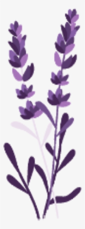 Ftestickers Watercolor Flowers Leaves Purple - Purple