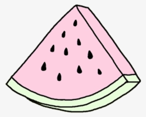 Watermelon Pastel Tumblr Template Image Freeuse - Watermelon Drawing