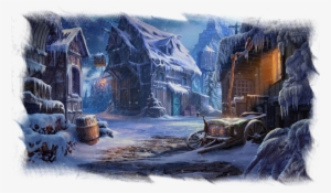 They All Leave The Perfect Snowy Day In Westerhold - Fantasy