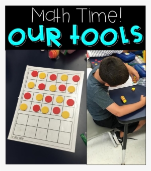 On Day 3, I Set Up Three Stations Of Math Tools - Poster