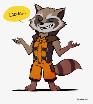 Rocket Raccoon Png Clipart - Rocket Guardians Of The Galaxy Cartoon
