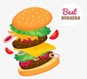 Burger Png Download Free Vector - Burger Png