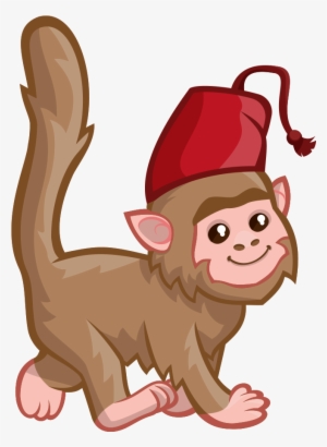Monkey Drawing Hat Clip Art - Sombrero Mono