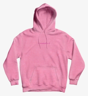 Unsatisfied Custom Dye Pink Embroidery Hoodie - Virginity Rocks Hoodie Danny Duncan