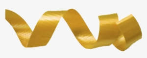 Gold Curling Ribbon Png