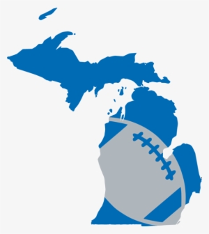 Detroit Football Design - Koppen Climate Type Michigan