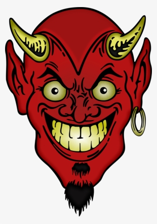 Devil Face Png Image - Devil Head No Background