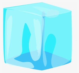 Ice, Cube, Blue, Water, Block, Frozen - Ice Cube Clip Art