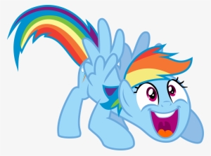 Rainbow Dash Has What My Daughter Calls “fire Speed - Png Gif My Little Pony