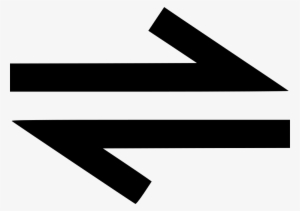 Direction Bidirectional Way Twoway Path Arrow Comments - Two Way Arrow Icon