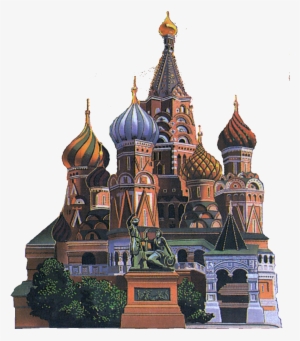 Tengen Tetris Castle Png - Saint Basil's Cathedral