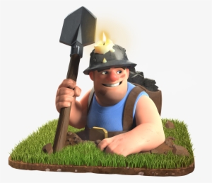 Visit - Clash Royale Miner Png