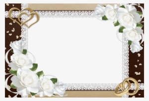 Fancy Wedding Border Png Clipart