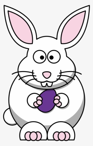 Easter Bunny Graphics - White Easter Bunny Shower Curtain