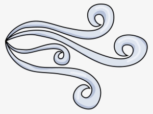 Png Wind Banner Black And White Library - Weather