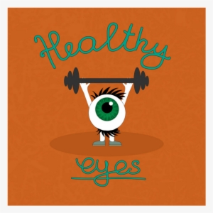 Eating A Healthy Diet And Taking Simple Common Sense - Save Eye Poster